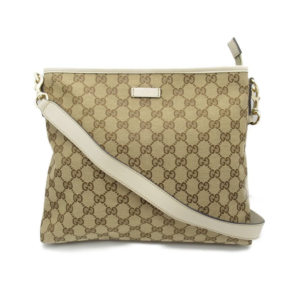 Gucci Canvas Beige GG Shoulder Bag